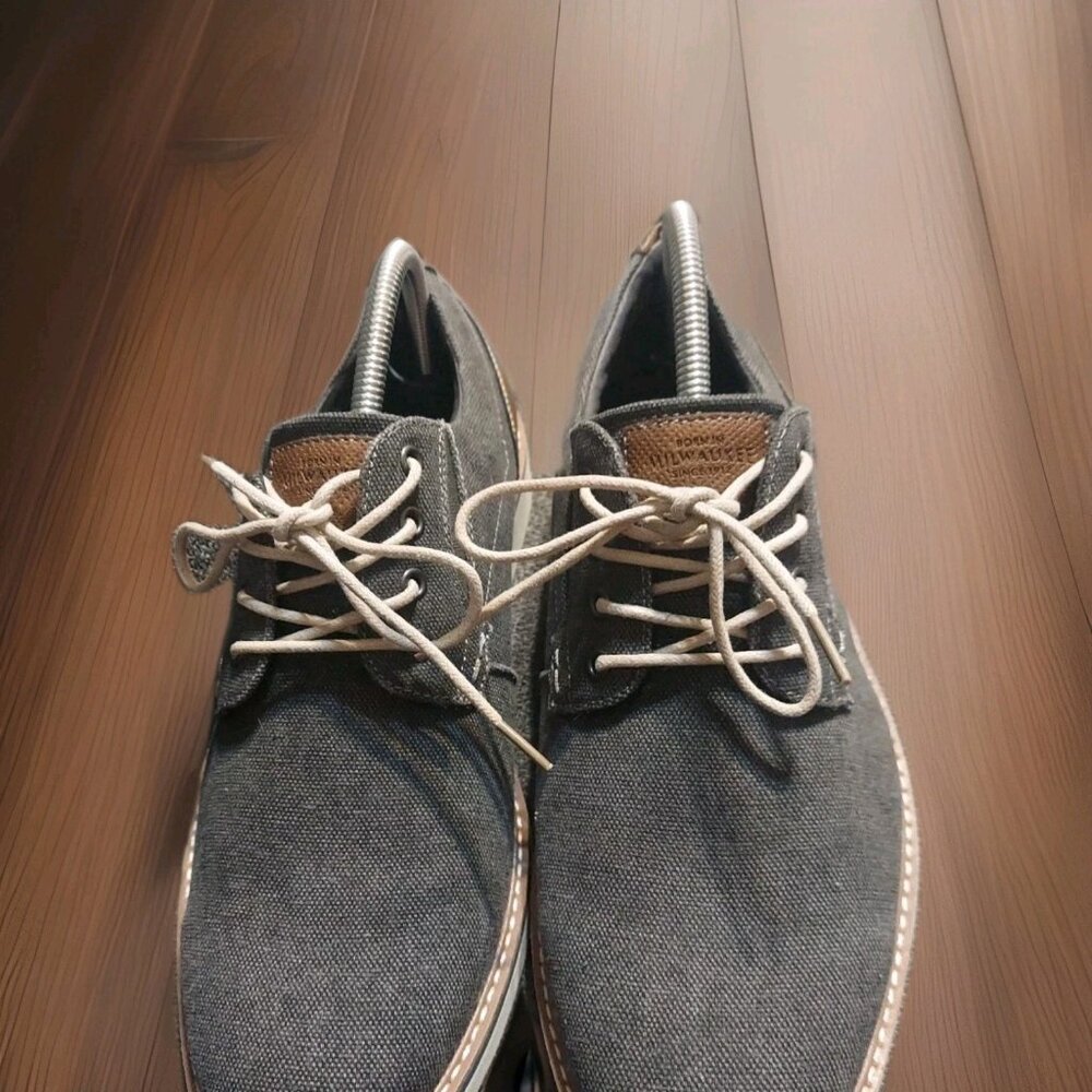 Mens Shoes Nunn Bush Comfort Gel With Memory Foam Shoe Size‎ 10.5 Dress Shoe